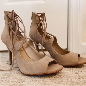 Vince Camuto Lace Up Heels